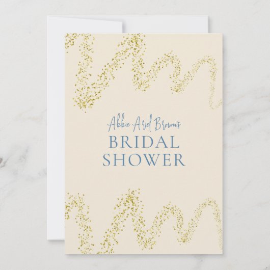 ブライダルシャワー 招待状 (裏面)