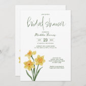 ブライダルシャワー |春 招待状 (正面/裏面)