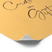 ブライダルシャワー – 熱帯 – カードとギフト ポスター (角)