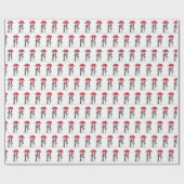 ブライダルシャワー 結婚記念日 包装紙 (フラット)