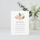 ブライダルシャワー | 花園 ポストカード (スタンド正面)