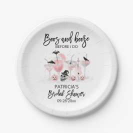 ブライダルシャワー Before I Do ウェディングパーティー Boos And Booze ペーパープレート