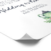 ブライダルシャワー Don't Say Bride ゲームサイン ポスター (角)