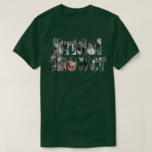 ブライダルシャワー Tシャツ (デザイン正面)