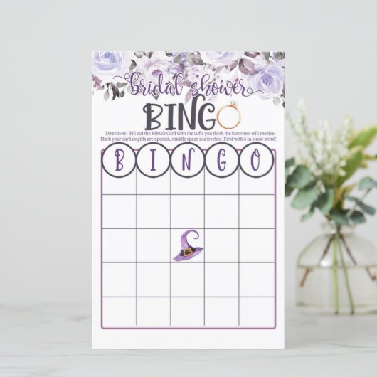 ブライダルシャワーBINGOこの魔女は引っ掛かってきている (スタンド正面)