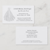 ブライダルショップの名刺 名刺 (正面/裏面)