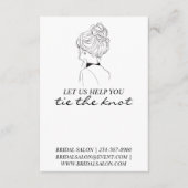 ブライダルショープロモーションヘアタイスクルンキーホルダー エンクロージャーカード (正面)