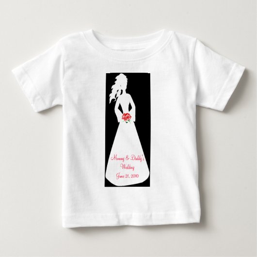 ブライダルシルエットII ベビーTシャツ (正面)