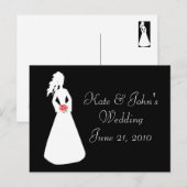 ブライダルシルエットII ポストカード (正面/裏面)