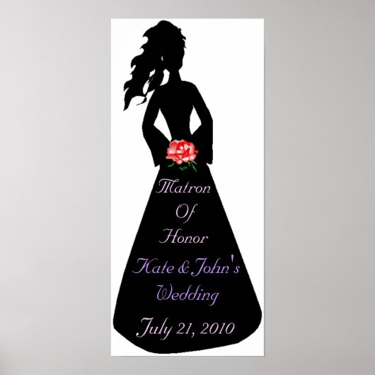 ブライダルシルエットIII名誉のマトロン ポスター (正面)