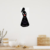 ブライダルシルエットIII名誉のマトロン ポスター (キッチン)