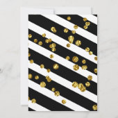 ブライダルシンプルアンドバブライミモザ招待状 招待状 (裏面)