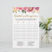 ブライダルスキャッタリ編集可能ゲームブライダルシャワー (スタンド正面)