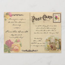 ブライダルティーシャワー顕彰、スタイル古はがき6