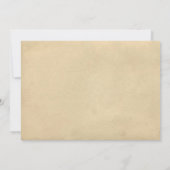 ブライダルティーシャワー顕彰、スタイル古はがき 招待状 (裏面)