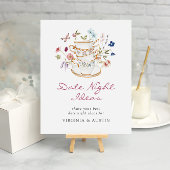 ブライダルティーデートアイディアポスター ポスター