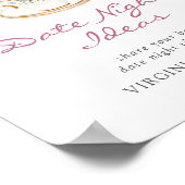 ブライダルティーデートアイディアポスター ポスター (角)