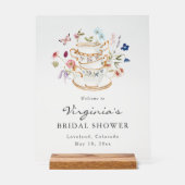 ブライダルティーパーティーアクリル標識 アクリルサイン (正面)