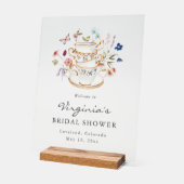 ブライダルティーパーティーアクリル標識 アクリルサイン (傾斜)