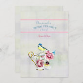 ブライダルティーパーティーシャワー招待状 招待状 (正面/裏面)