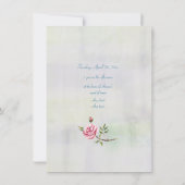 ブライダルティーパーティーシャワー招待状 招待状 (裏面)