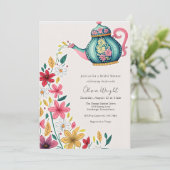 ブライダルティーパーティーシャワー 招待状 (スタンド正面)