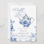 ブライダルティーパーティーチノワセリーブライダルシャワー 招待状 (正面)