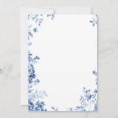 ブライダルティーパーティーチノワセリーブライダルシャワー 招待状 (裏面)