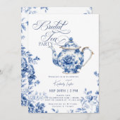 ブライダルティーパーティーチノワセリーブライダルシャワー 招待状 (正面/裏面)