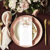 ブライダルティーパーティーパエレガントステル メニュー