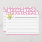 ブライダルティーレシピカード ポストカード (正面/裏面)