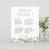 ブライダルティーWhat On Your Phoneブライダルシャワーゲーム (スタンド正面)