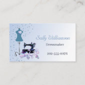 ブライダルドレスリカーズブルーアポイントメントカード 予約カード (正面)