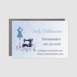 ブライダルドレス変更青 カーマグネット