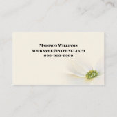 ブライダルハートとアクアリボン 名刺 (裏面)