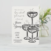 ブライダルバッシュ&カクテルコールブライダル 招待状 (スタンド正面)