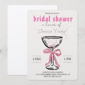 ブライダルバッシュ&カクテルコールブライダル 招待状 (正面/裏面)