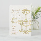 ブライダルバッシュ&カクテルコールブライダル 招待状 (スタンド正面)