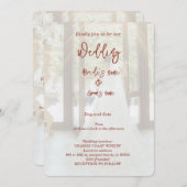 ブライダルパーティお祝い招待 招待状 (正面/裏面)