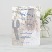 ブライダルパーティお祝い招待 招待状 (スタンド正面)