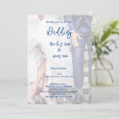ブライダルパーティお祝い招待 招待状 (スタンド正面)