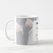 ブライダルパーティお祝い コーヒーマグカップ (左)