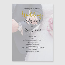 ブライダルパーティお祝い マグネット招待状