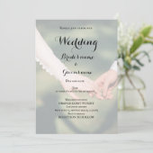 ブライダルパーティお祝い 招待状 (スタンド正面)
