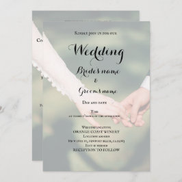 ブライダルパーティお祝い 招待状