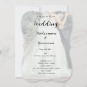 ブライダルパーティお祝い 招待状 (正面)