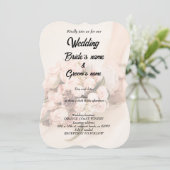ブライダルパーティお祝い 招待状 (スタンド正面)
