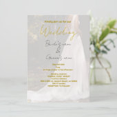 ブライダルパーティお祝い 招待状 (スタンド正面)