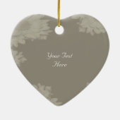 ブライダルパーティのカスタマイズ可能な結婚式のオーナメント セラミックオーナメント (裏面)