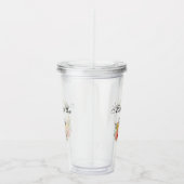 ブライダルパーティギフトバチェロレッテ母の花嫁 アクリルタンブラー (右)